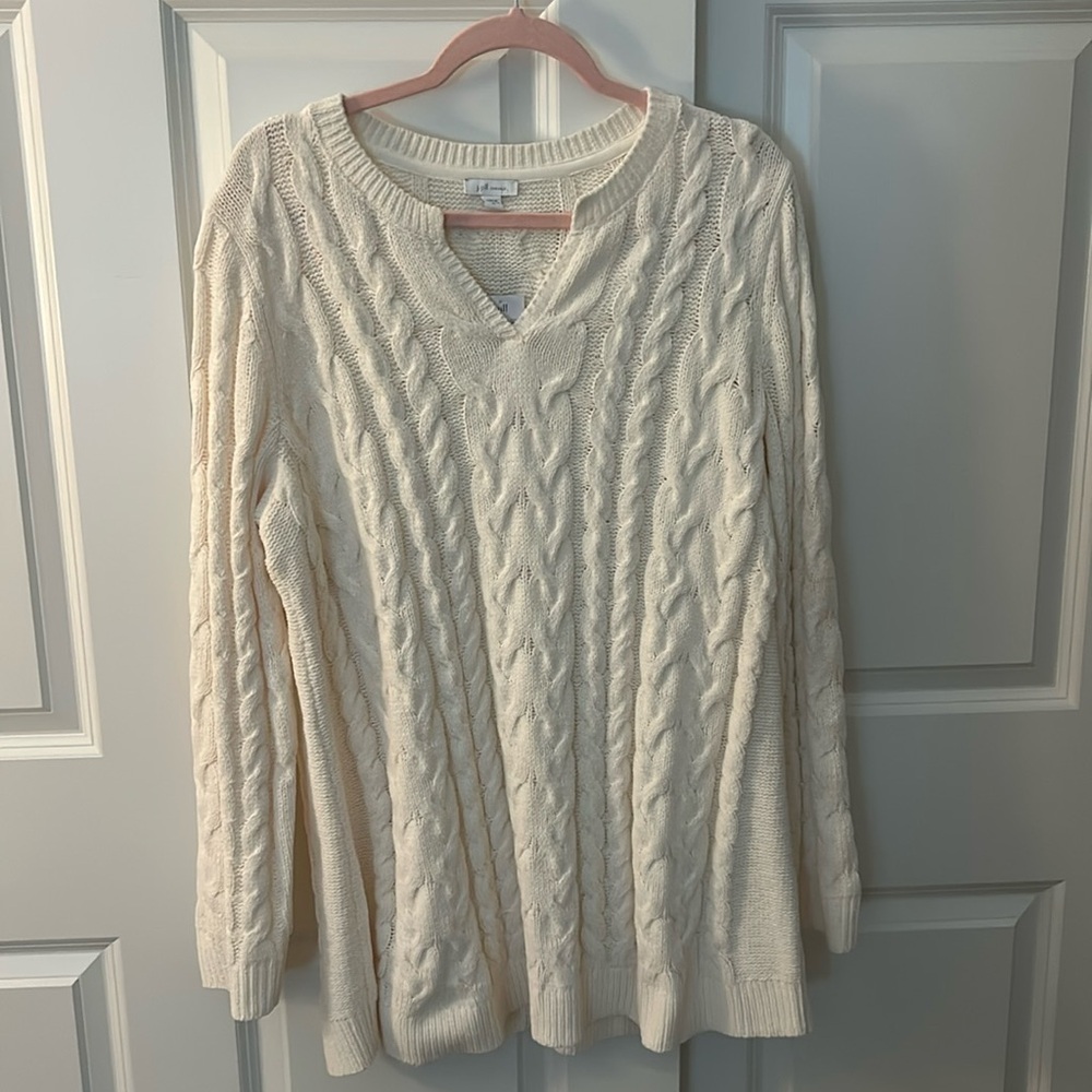JJill chenille sweater